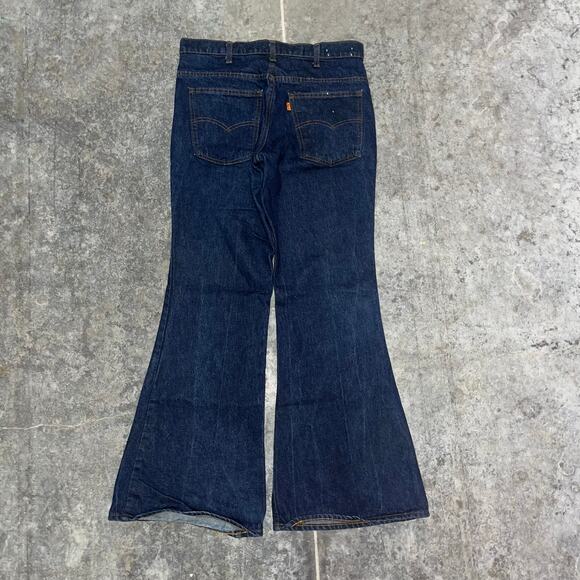 Vintage 70's Levi's 684 Bell Bottom Jeans - 31 x 30 - Picture 2 of 10
